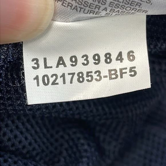 Jones New York Blue Rain Jacket Windbreaker Full Zip Snap Close Cinch Waist Sz S - Picture 13 of 13